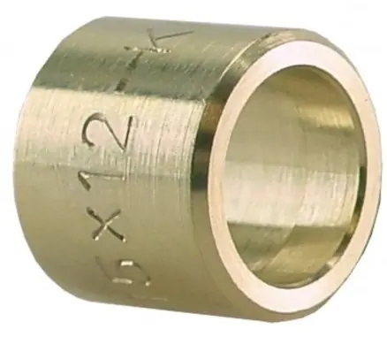 Gereduceerde Prijs Soldeerring MESSING 15*12